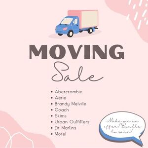 Moving Sale!!